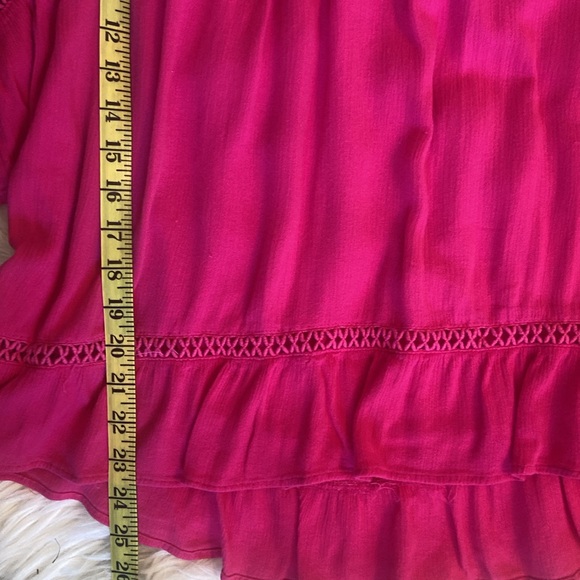 John Paul Richard Women's off-the-shoulder Top/blouse/shirt Bright Pink S Large - Picture 6 of 9